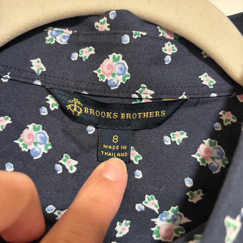 Brooks Brothers Floral Button Down Shirt - Picture 4 of 7